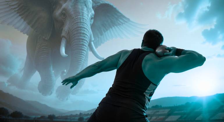 the flying elephant memoirs of an olympic champion